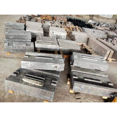 锤式破碎机配件 双金属耐磨复合高锰钢锤头 高铬合金榔头蓖条甩锤图5