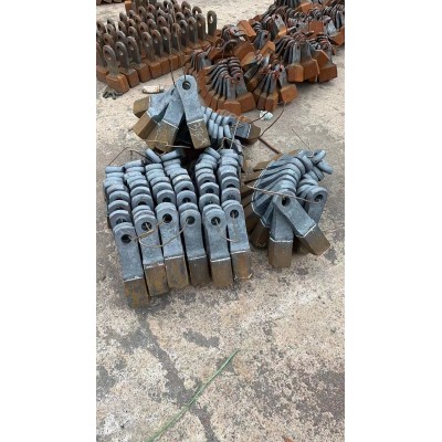 破碎机高铬合金锤头矿山沙厂砖厂专用石料制砂机配件支持来图定制图5