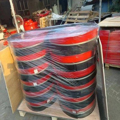 裙板压件夹持器定制 耐磨聚氨酯防溢裙边 Y型-300*15mm 导料槽下沿漏料挡煤护皮图5