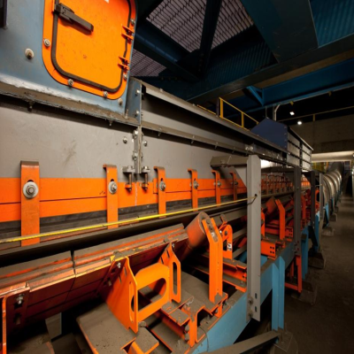 Y型防溢裙板定制 美奂供应 400*15mm 聚氨酯裙边挡煤皮子图5