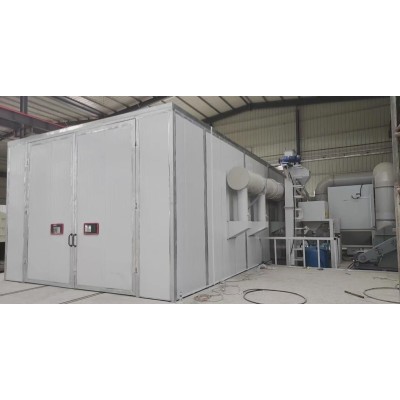 机械回收型喷砂房特点及使用范围图3
