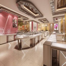 山东展柜定制加工厂烤漆展柜展台货架货柜展厅展馆设计
