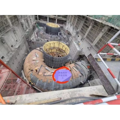 供应水轮机蜗壳弹性垫层.抽水蓄能电站聚氨酯软木垫层图4