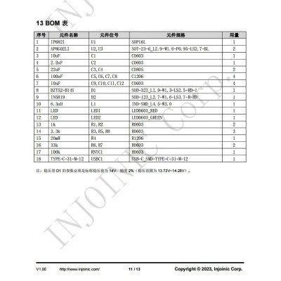 IP6821 英集芯 15W输出 无线充电发射控制SOC芯片 PD3.0快充协议图3