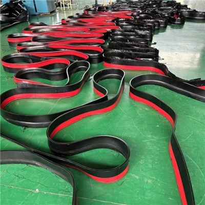 T型防溢裙板裙边 Y型 聚氨酯耐磨挡煤皮带 导料槽密封护板 美奂图5