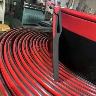 T型防溢裙板裙边 Y型 聚氨酯耐磨挡煤皮带 导料槽密封护板 美奂图4