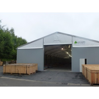 大型仓储篷房定制|防水防火抗10级风图2