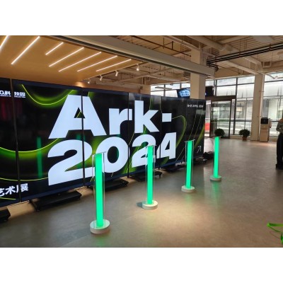 西安提供推杆冰屏启动，启动能量柱，干冰启动台，金沙启动台，创意画轴启动图2