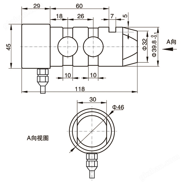 NTJH-9A轴销式称重传感器