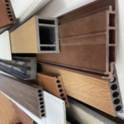 PE木塑户外墙板共挤塑料异型材生产设备图2