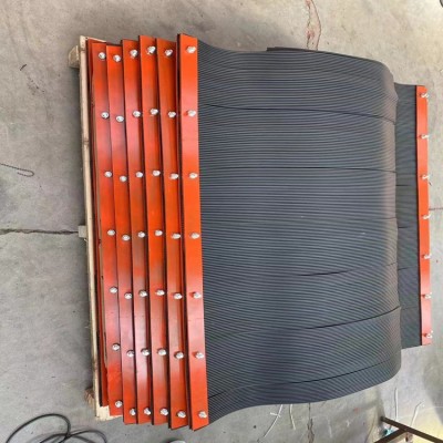 乙丙橡胶挡尘帘6mm密封胶条 导料槽防尘帘 阻燃耐磨 矿用巷道抑尘防尘帘 美奂橡塑图2