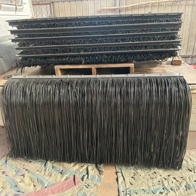 乙丙橡胶挡尘帘6mm密封胶条 导料槽防尘帘 阻燃耐磨 矿用巷道抑尘防尘帘 美奂橡塑图4