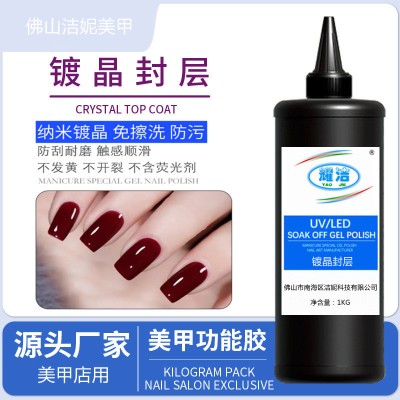 美甲店专用功能胶组合 可卸底胶加固胶封层工厂直供批发图3