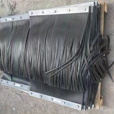 250*6橡胶密封导料槽风帘 矿用阻燃挡尘帘 三元乙丙材质 可加工定制防尘帘 美奂橡塑图2