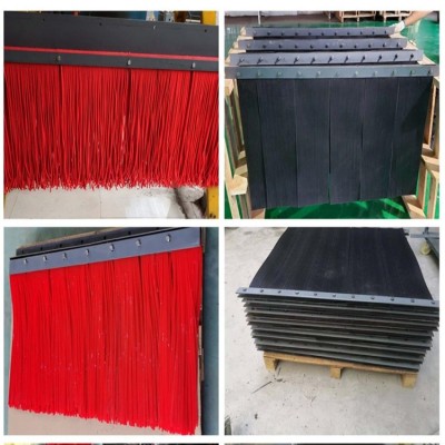 250*6橡胶密封导料槽风帘 矿用阻燃挡尘帘 三元乙丙材质 可加工定制防尘帘 美奂橡塑图5