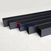 碳纤维矩形管 3k管编织纹路 外方内方哑光碳纤维方管