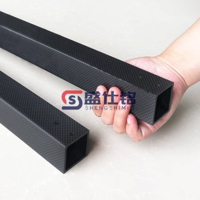 碳纤维矩形管 3k管编织纹路 外方内方哑光碳纤维方管图3