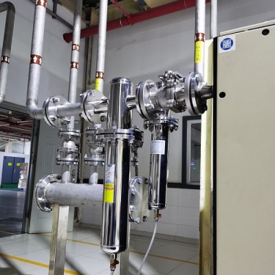 压缩空气304不锈钢过滤器 316除菌过滤器 不锈钢除菌过滤器 不锈钢食品级过滤器 压缩空气不锈钢氮气过滤器图2