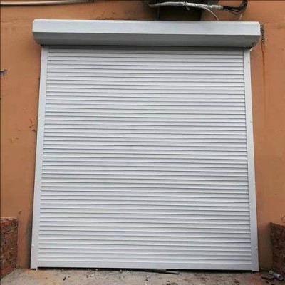 亚萨合莱北京门业大型抗风卷帘门可提供9级风检测报告 铝合金电动卷闸门  不易变形图2