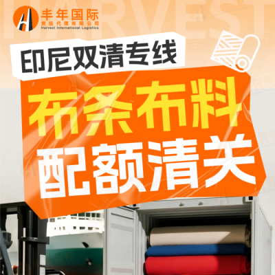 印尼布条配额清关海运专线散货拼箱/整柜双清关包税门到门图2