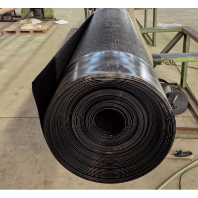 2mm厚单糙面双糙面高密度聚乙烯hdpe土工膜用于垃圾填埋场图2