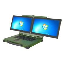 磊顺科技供应-15.6吋双屏强固型笔记本、15.6吋双屏加固型笔记本、15.6吋双屏加固计算机