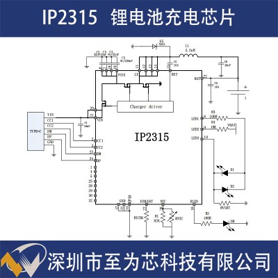 英集芯IP2315 同步降压 4.8A单节锂电池充电芯片 快充协议图3
