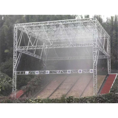 固定桁架式人工模拟降雨系统图2