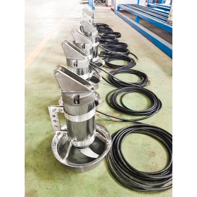 QJB潜水搅拌机 好氧池不锈钢混合搅拌器图2