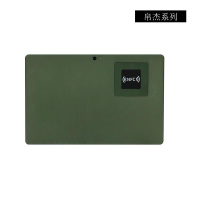 磊顺科技供应-10.1吋强固式手持机（军绿色）、10.1吋加固手持平板、瑞芯微CPU、可定制国产RFID功能图2