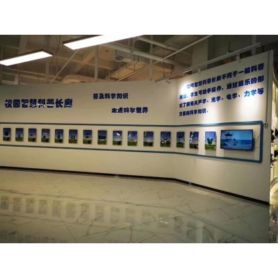 壁挂式科技展品 科教智慧墙壁挂展品 科技走廊实验室 科教智慧墙 人工智能创新发明互动模块  机械蜂巢创新互动模块图3