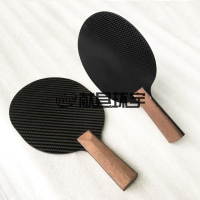 碳纤维加固木把手乒乓拍底板 低风阻拍型  新手入门/比赛备用拍图7