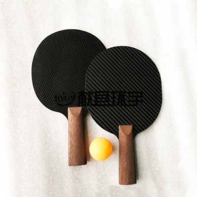 碳纤维加固木把手乒乓拍底板 低风阻拍型  新手入门/比赛备用拍图6