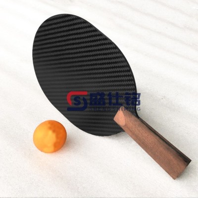 碳纤维加固木把手乒乓拍底板 低风阻拍型  新手入门/比赛备用拍图6