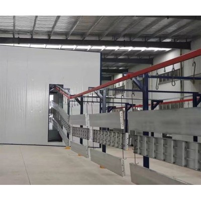 智能温控烘干涂装生产线图2