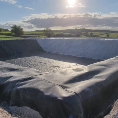 1mm厚hdpe防渗土工膜出口印尼应用于海水养虾图2