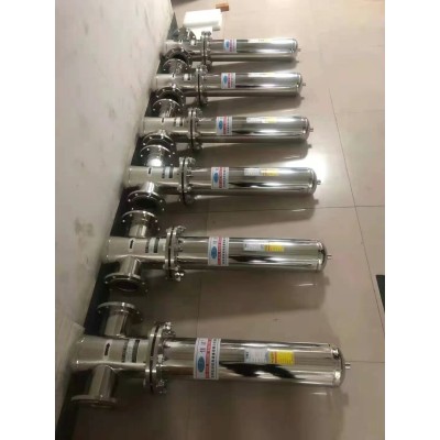 压缩空气不锈钢除油污过滤器 压缩空气油水过滤器 SUS304不锈钢过滤器 不锈钢除菌过滤器 多种规格可定制图3