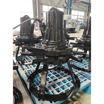 QXB潜水离心曝气机 好氧池圆盘四面曝气机图3