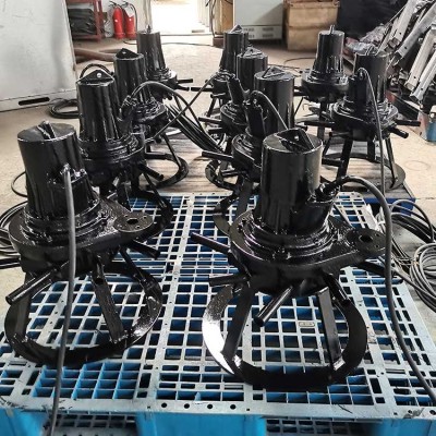 QXB潜水离心曝气机 好氧池圆盘四面曝气机图2