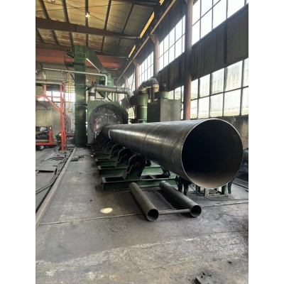 四川螺旋钢管制造, 涂塑防腐制作 钢管焊接安装图2