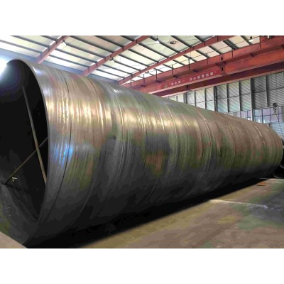 生产制造双清D1820大口径螺旋钢管 涂塑防腐加工 钢管安装图2