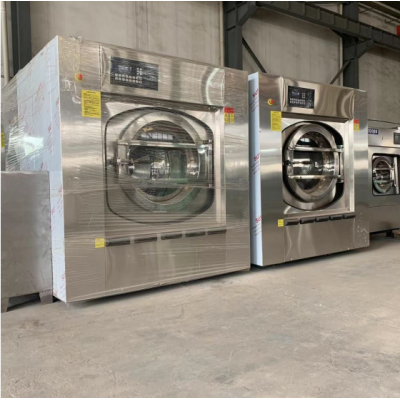 酒店宾馆布草清洗设备  大容量自倾式洗脱两用机 干洗机 自动化程度高 安全稳定图4