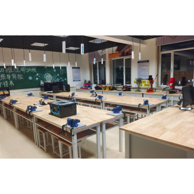 高中通用技术必修实践室 高中通用技术实验室 技术与设计 简易机器人制作 电子控制技术图3