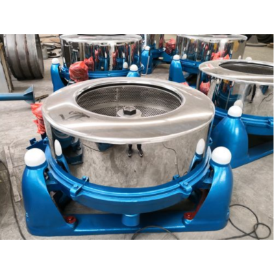 泰锋洗染脱水整烫设备  不锈钢三足悬摆式离心脱水机 脱水率高耗能小图2