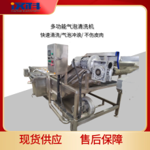 酸菜深加工生产线 全自动气泡清洗机