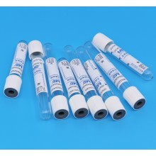 白色管帽无添加剂PET材质真空采血管_