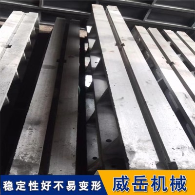 T型槽地轨 检验刮研1级 铸铁地轨 承重力强威岳生产图2
