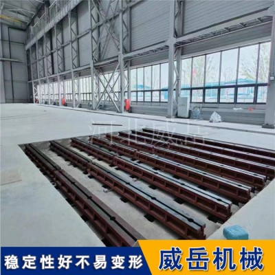 T型槽地轨 检验刮研1级 铸铁地轨 承重力强威岳生产图3