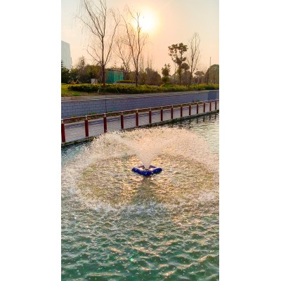 RPQ喷泉曝气机 景观河道治理涌泉式增氧曝气设备图3