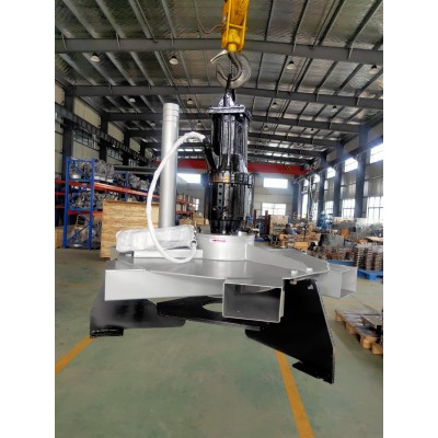 S深水曝气搅拌两用机 污水处理曝气设备图2